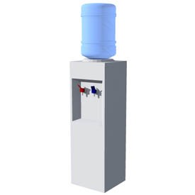 Water cooler dispenser 3D Object | FREE Artlantis Objects Download